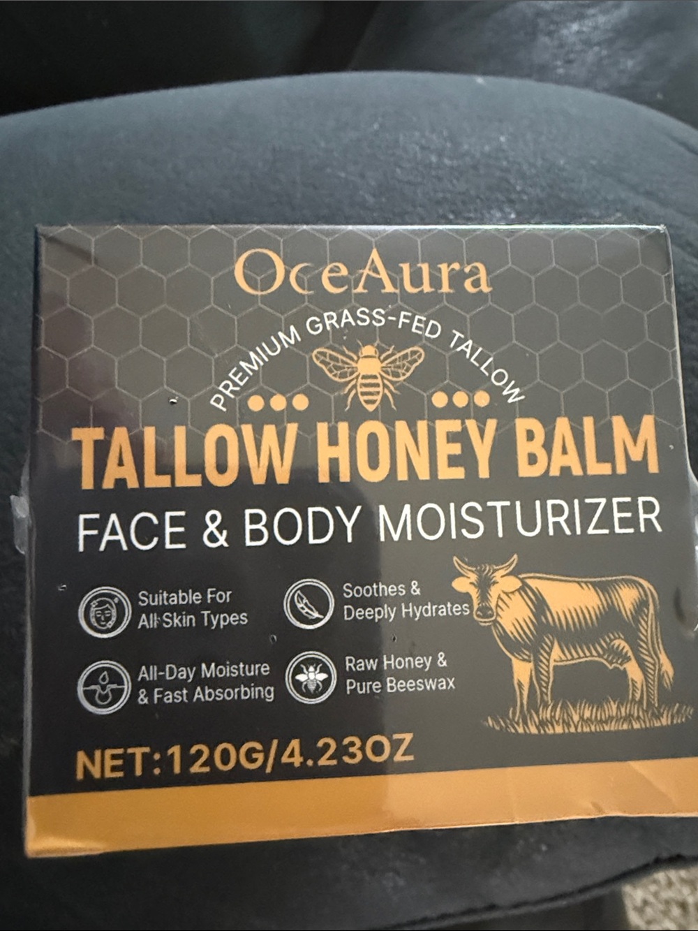 Tallow Honey Balm Face & Body Moisturizer 120gr